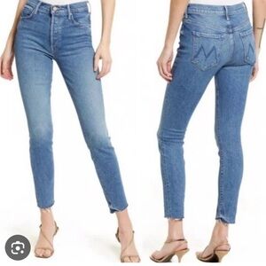 MOTHER Light Blue Skinny Jeans